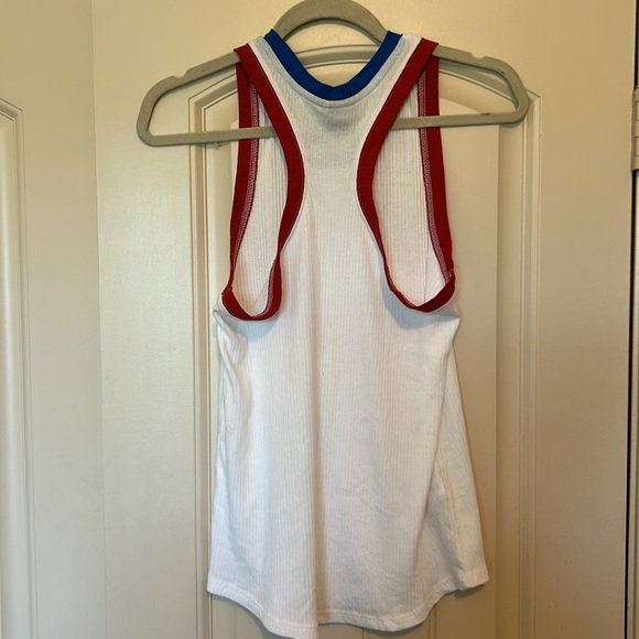 Eddie Bauer red white and blue tank - Picture 4 of 4